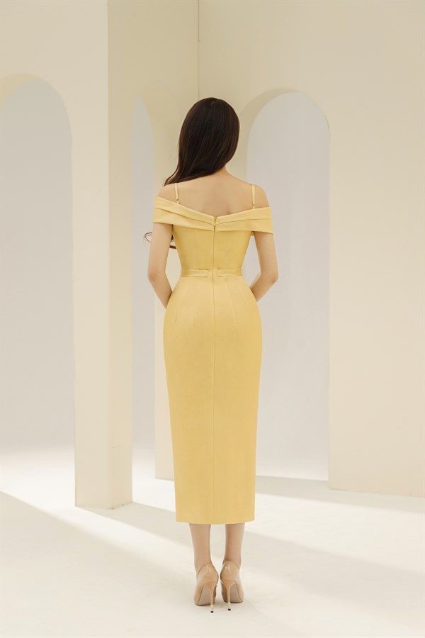 Madalena Dress - Yellow